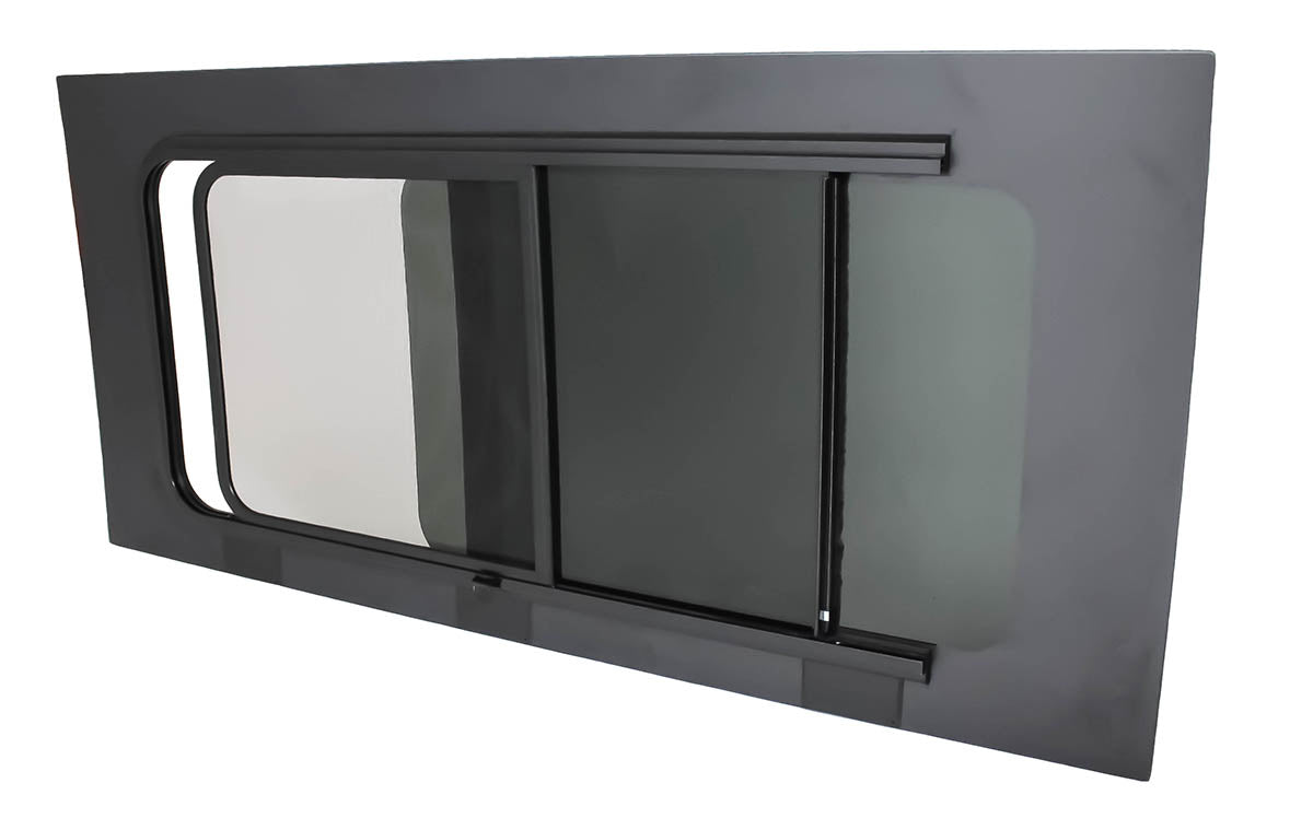 AM Auto - Promaster - Driver Side - Forward Window - Half Slider w/ Screen