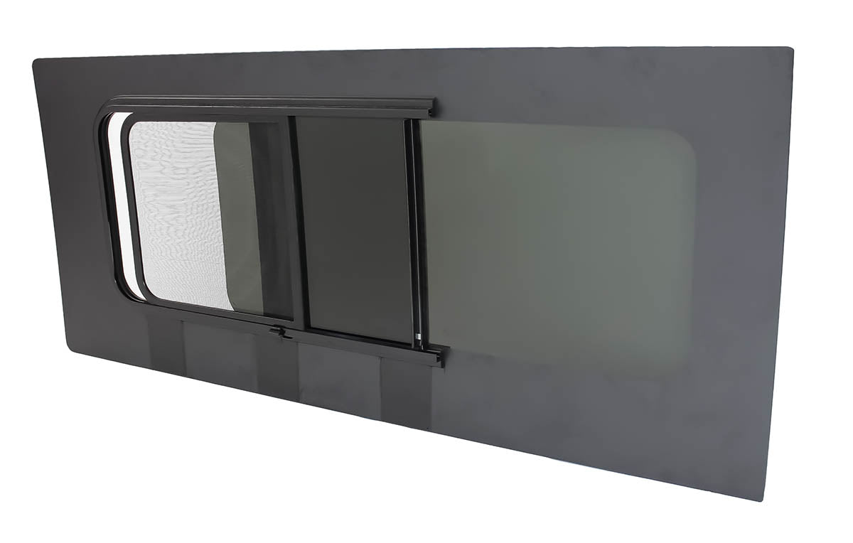 AM Auto - Promaster - Driver Side - Rear Window - Half Slider w/ Screen - 136" WB