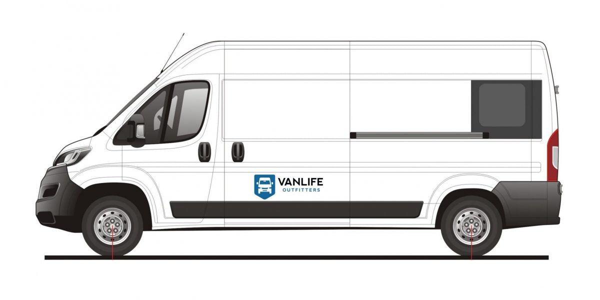 AM Auto - Promaster - Driver Side - Rear Window - Fixed Glass - 159" WB w/ Driver Side Sliding Door