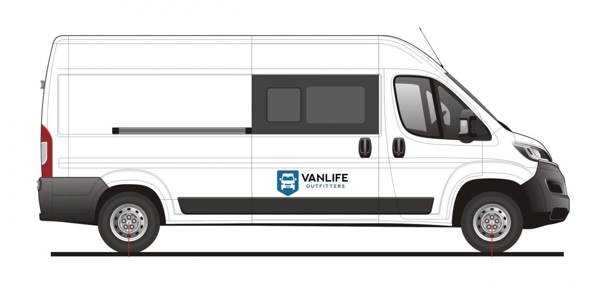 AM Auto - Promaster - Passenger Side - Forward Window - Half Slider w/ Screen