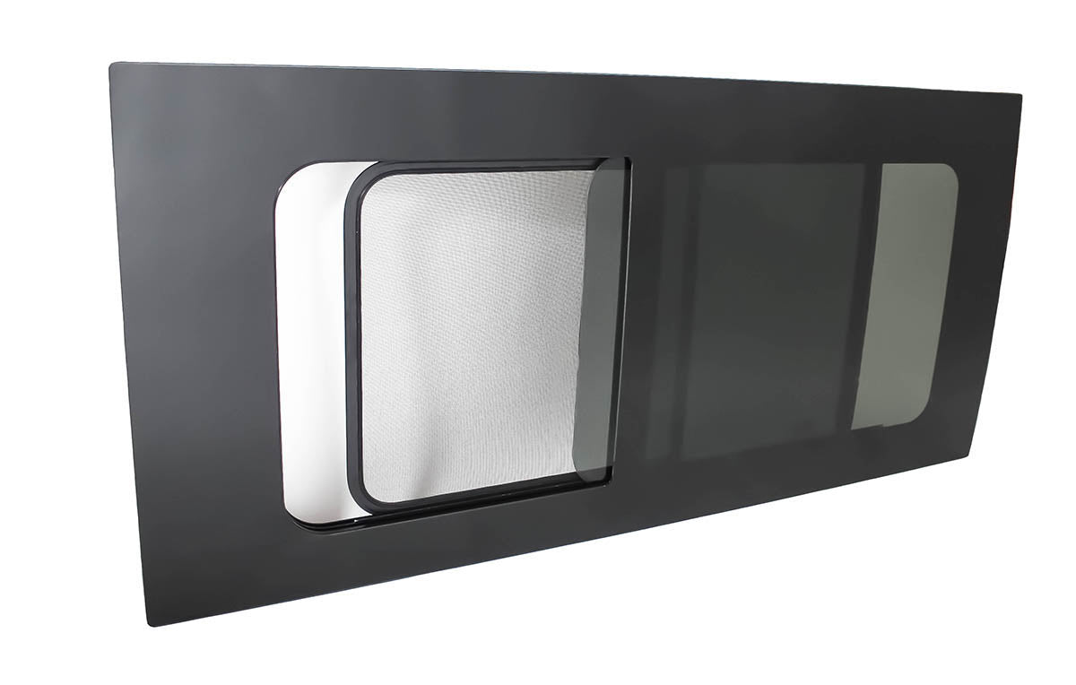 AM Auto - Promaster - Passenger Side - Forward Window - Half Slider w/ Screen