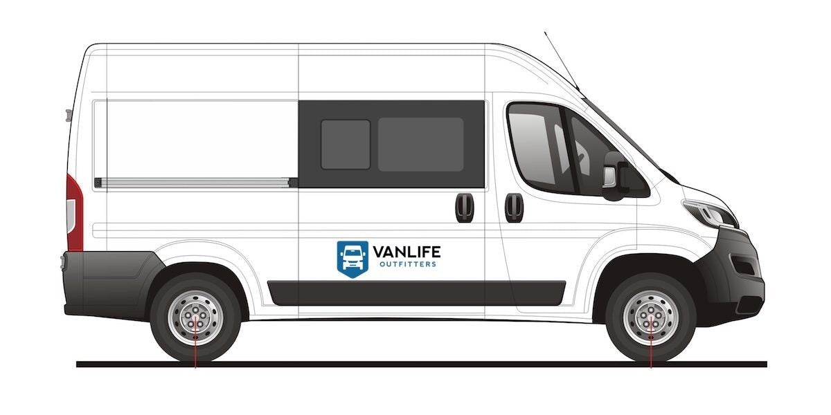 AM Auto - Promaster - Passenger Side - Forward Window - Half Slider w/ Screen