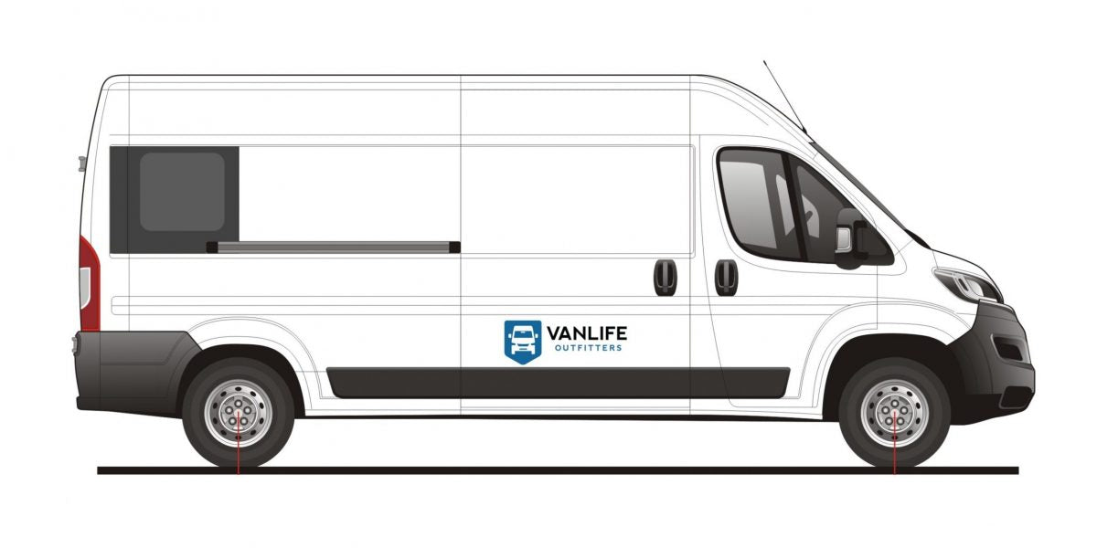 AM Auto - Promaster - Passenger Side - Rear Window - Fixed Glass - 159" WB