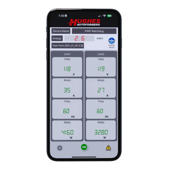 Power Watchdog Portable Surge Protector - 30 Amp, Gen II WiFi & Bluetooth