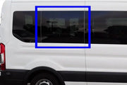 AM Auto - Ford Transit - Passenger Side - Middle Window - Fixed Glass - 148" & 148" EXT WB