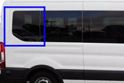 AM Auto - Ford Transit - Passenger Side - Rear Window - Fixed Glass - 148" WB