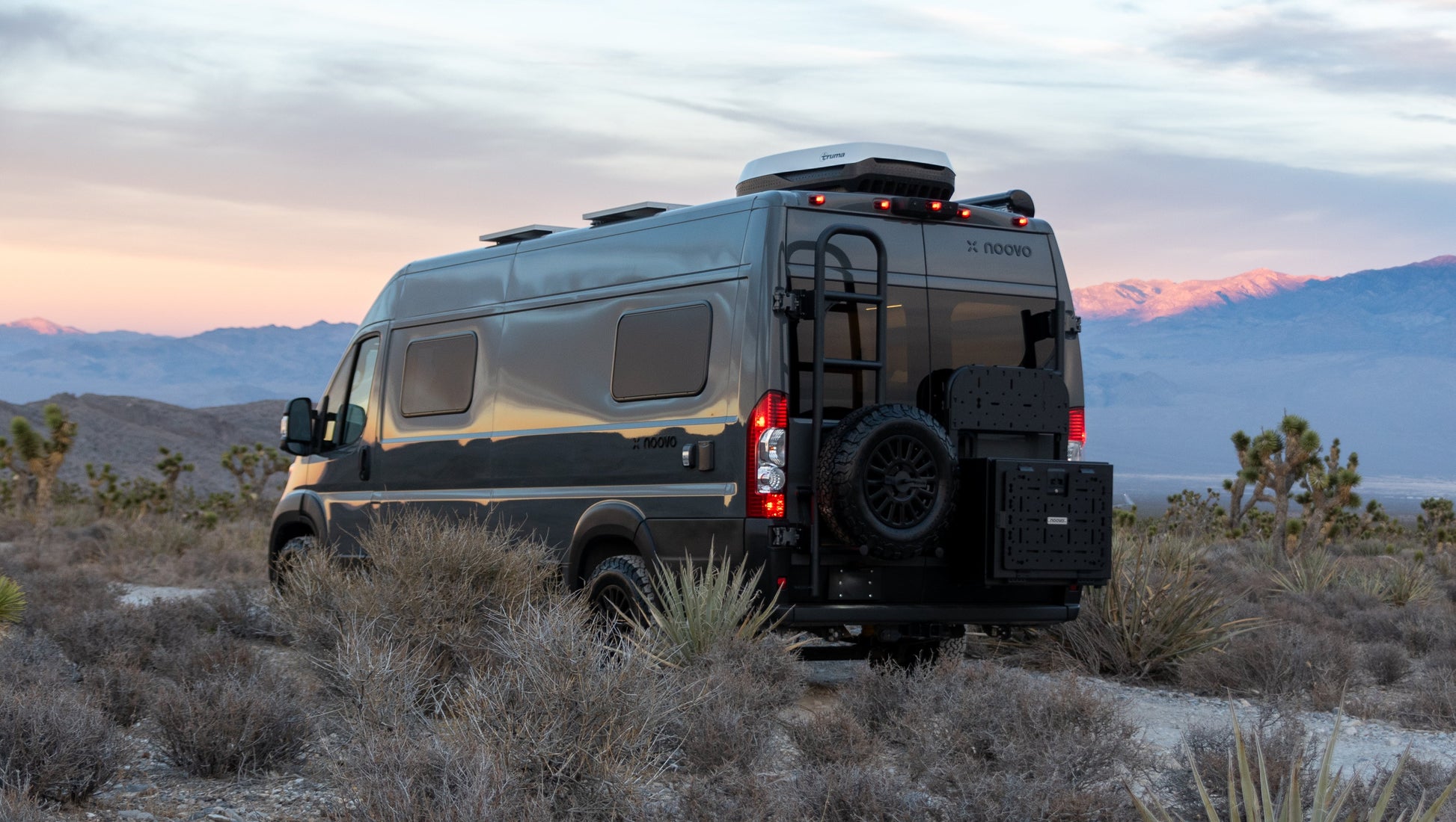 Rover Vans Ladder & Tire Carrier (Ram Promaster)