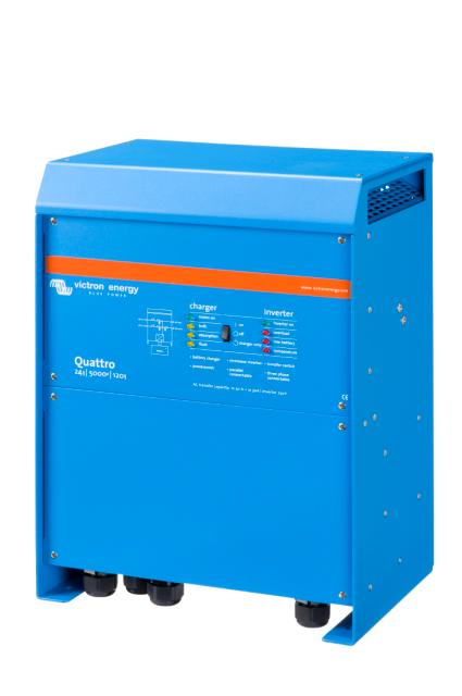 Victron Energy Quattro - 24/5000/120 230V Inverter/Charger (24-Volt) (Clearance)