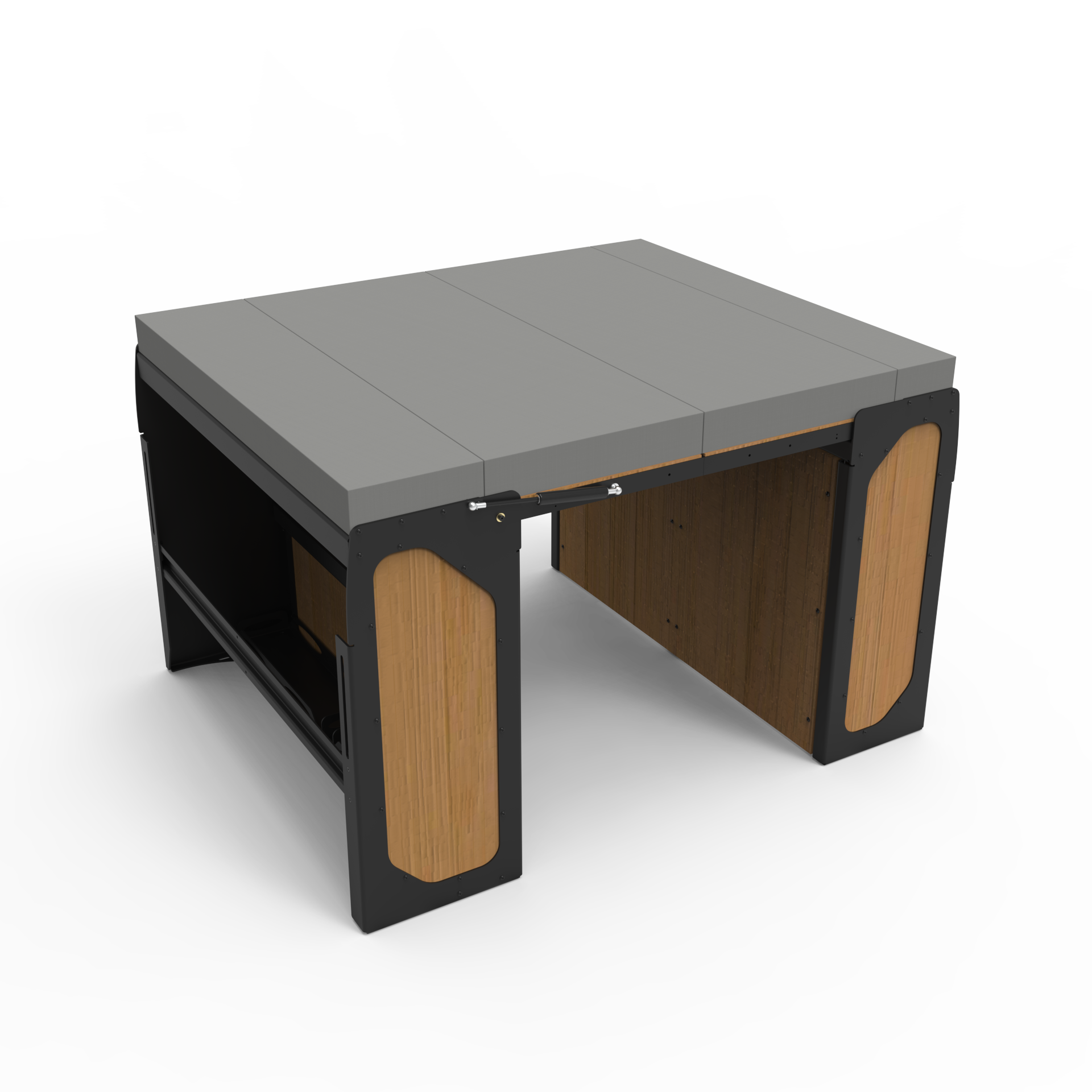 Rover Garage System - Ultimate 3-in-1 Bed/Desk/Storage