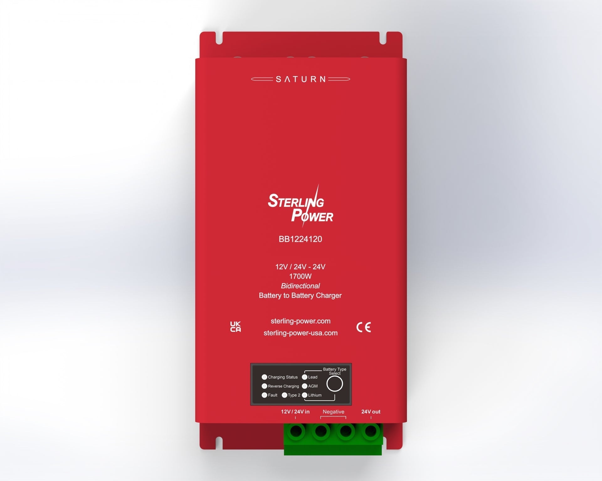 Sterling Power 12V/24V to 24V DC-DC Battery Charger - 120 Amp