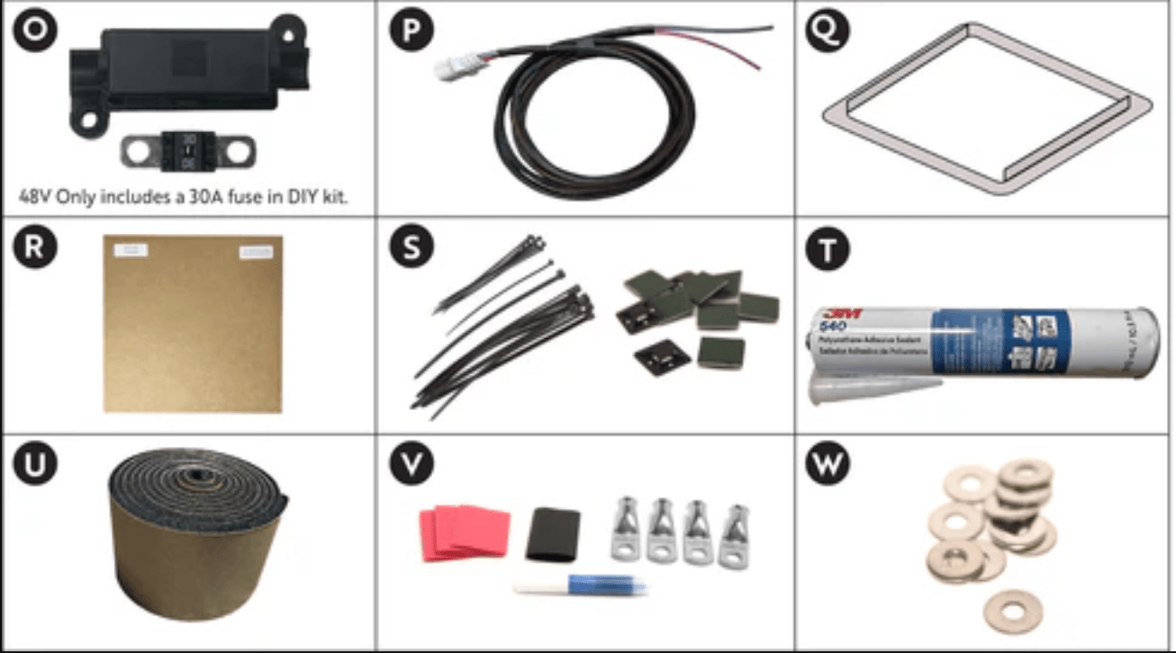 Nomadic Cooling - X3 - DIY Install Kit