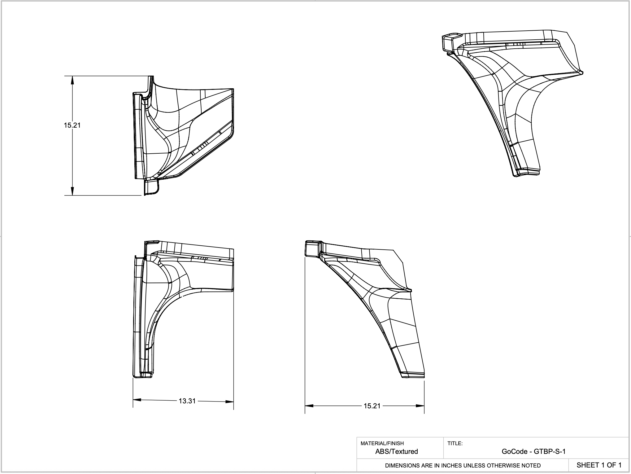 Mercedes Sprinter B-Pillar Passenger Trim Piece