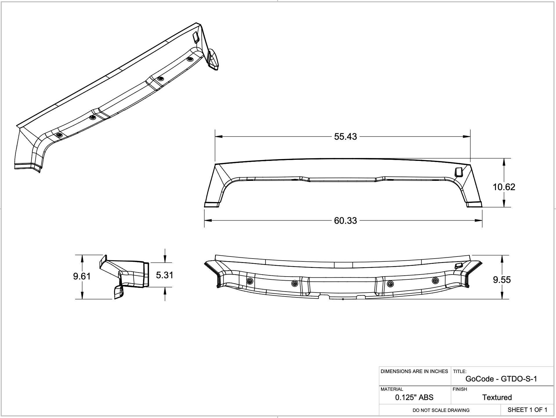 Mercedes Sprinter D-Pillar Trim Kit (Rear Doors)