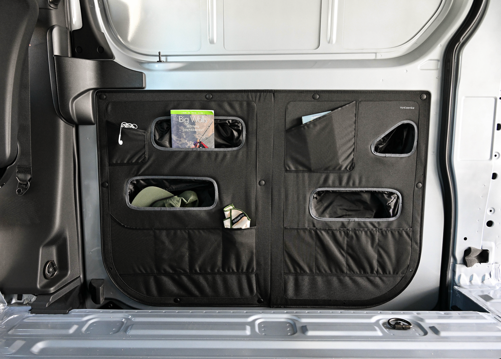 VanEssential Mercedes Sprinter Sliding Door Storage Panel - Lower
