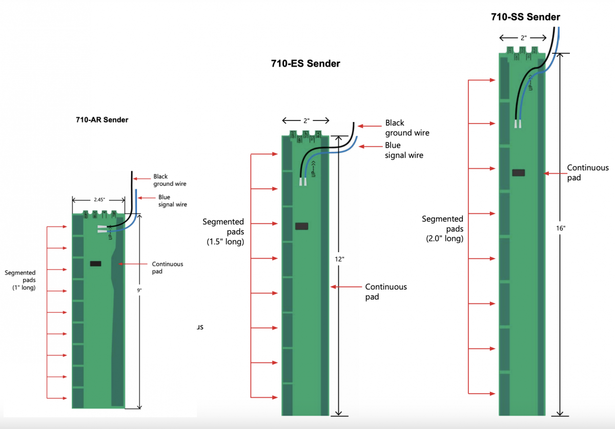 SeeLevel Tank Monitor - Senders - 710-ES3, 710-AR2, 710-SS2