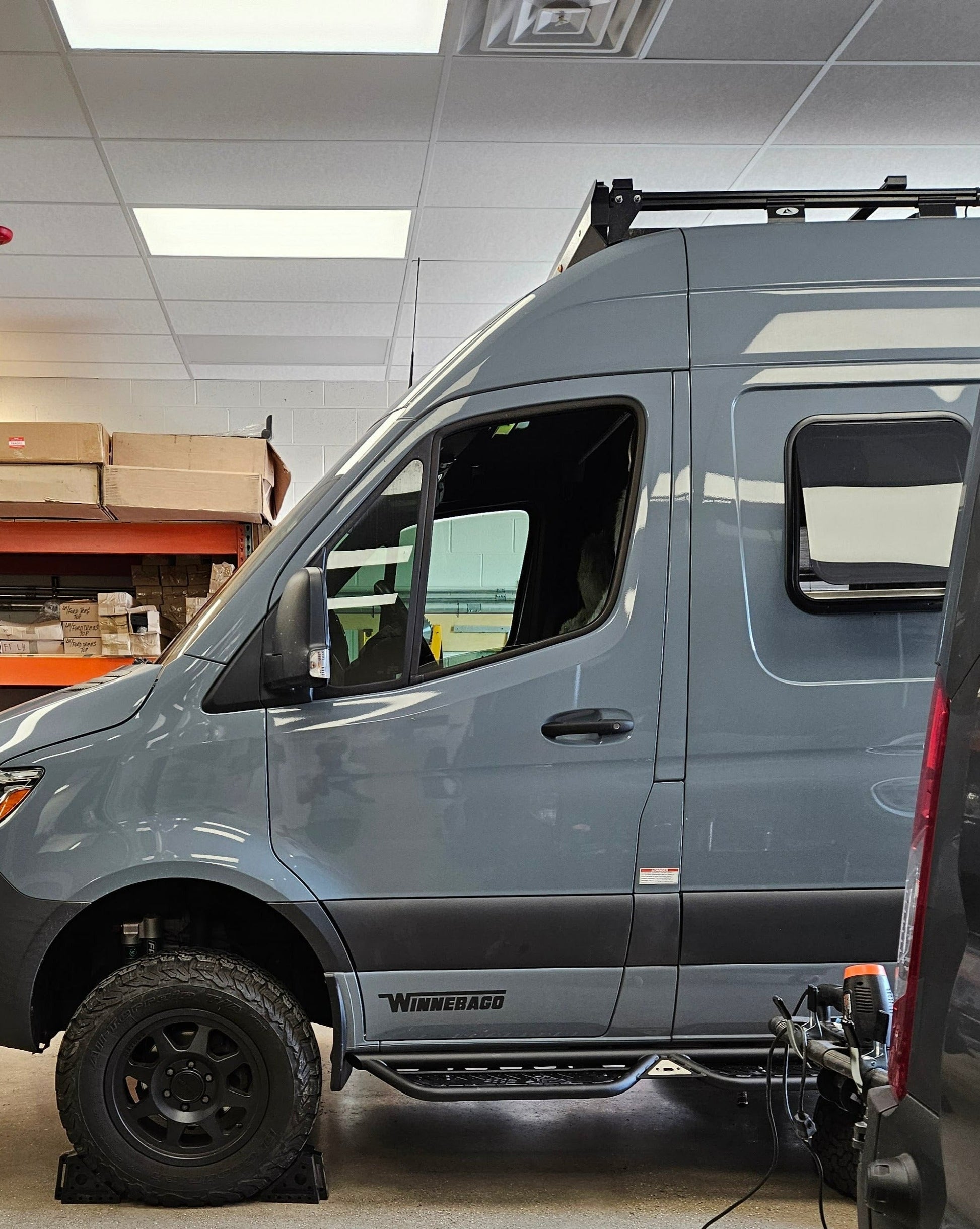 Rover Vans Side Steps for Mercedes Sprinter