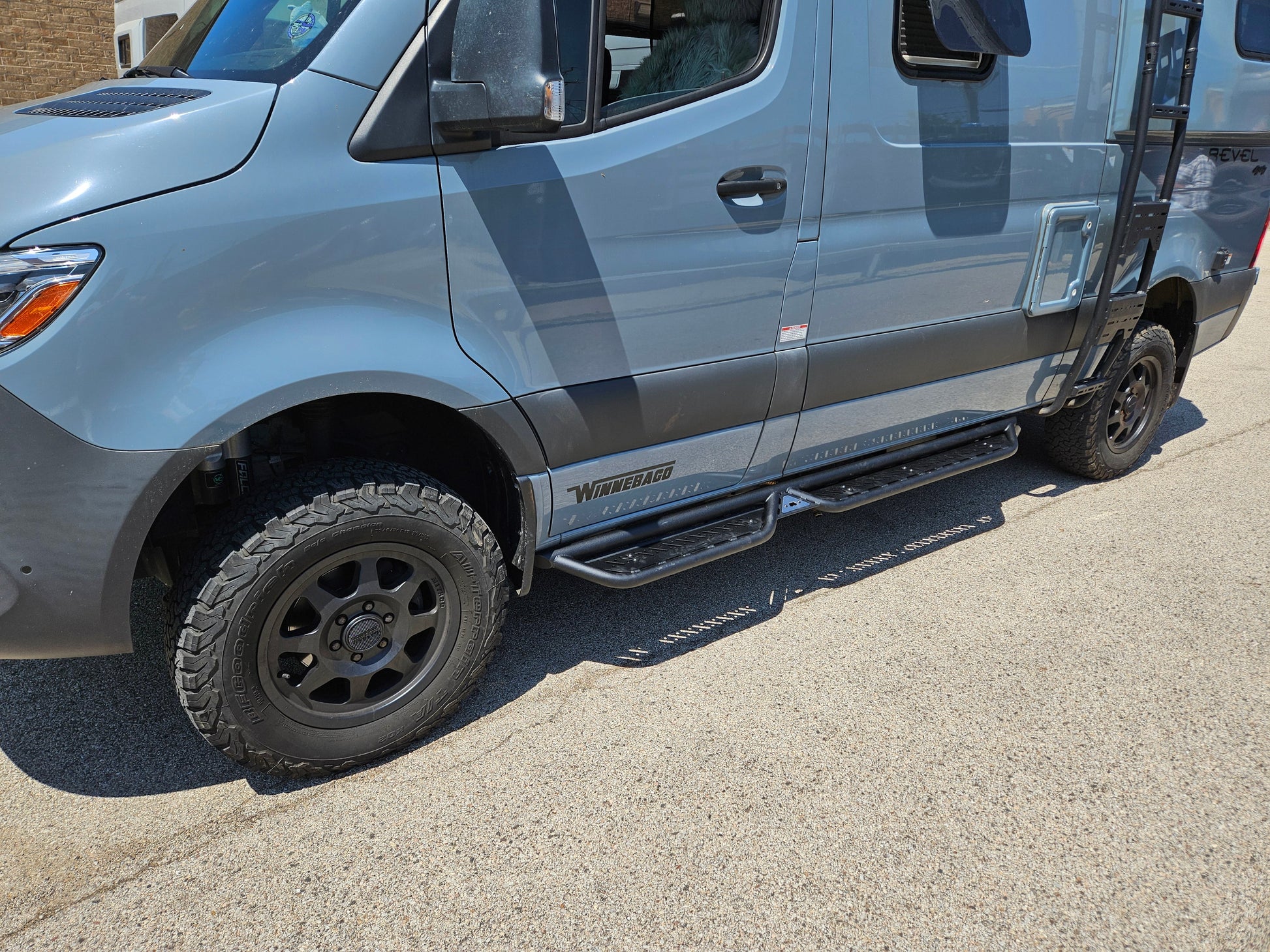 Rover Vans Side Steps for Mercedes Sprinter