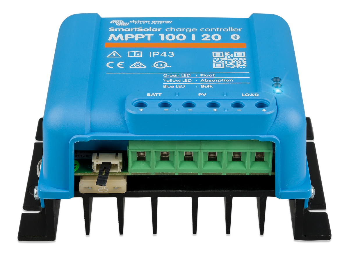 Victron Energy SmartSolar MPPT Charge Controller 100/20 (Up to 48 Volts)