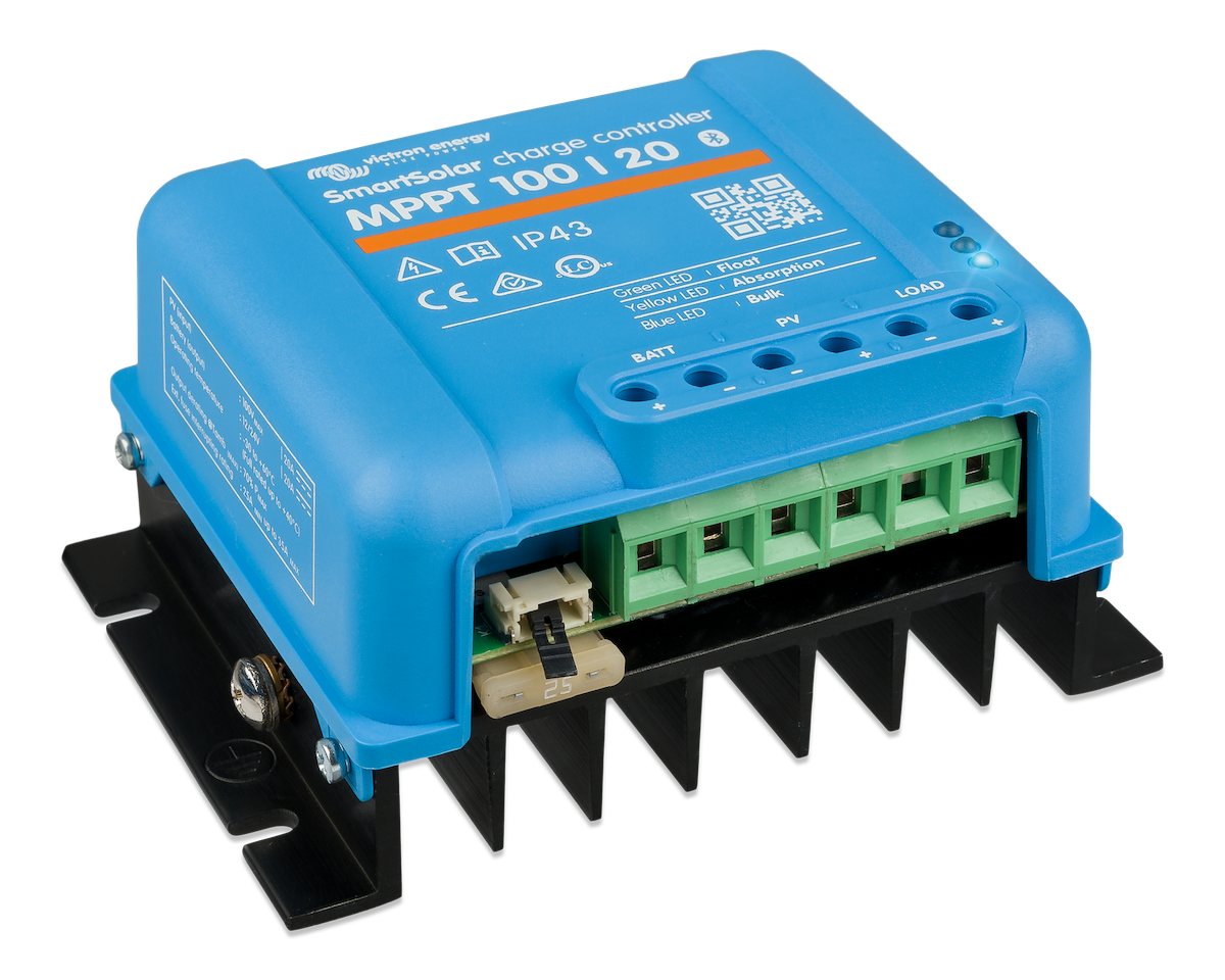 Victron Energy SmartSolar MPPT Charge Controller 100/20 (Up to 48 Volts)