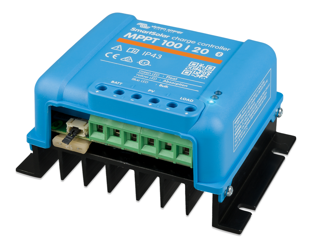 Victron Energy SmartSolar MPPT Charge Controller 100/20 (Up to 48 Volts)