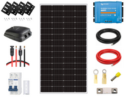 Complete Camper Van Rooftop Solar Bundle Kit - "Sun Seeker"