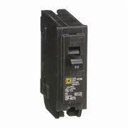 Square D HOM150 Homeline 50 Amp SinglePole Circuit Breaker