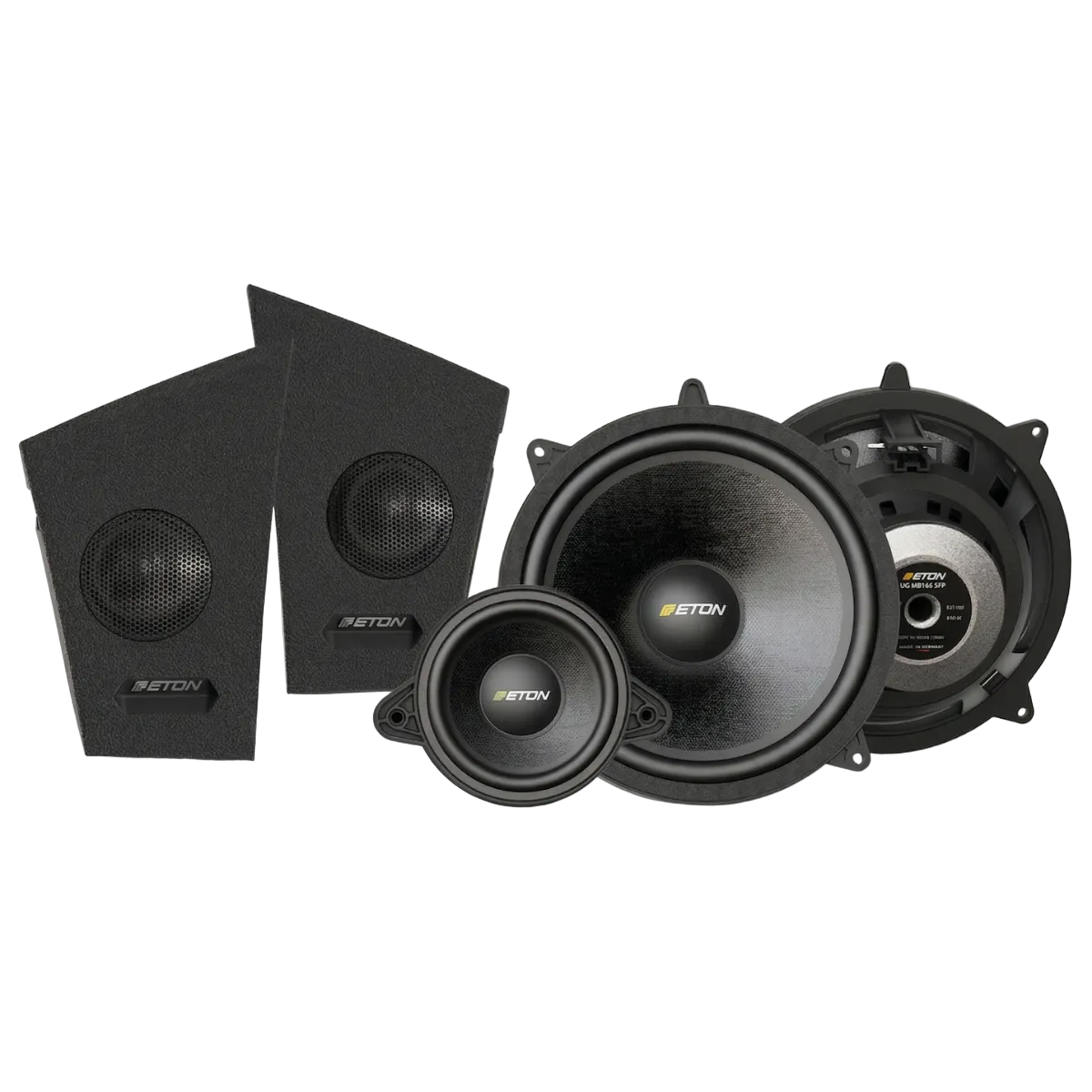 ETON Front & Center Speaker Kit for Mercedes Sprinter 2019+