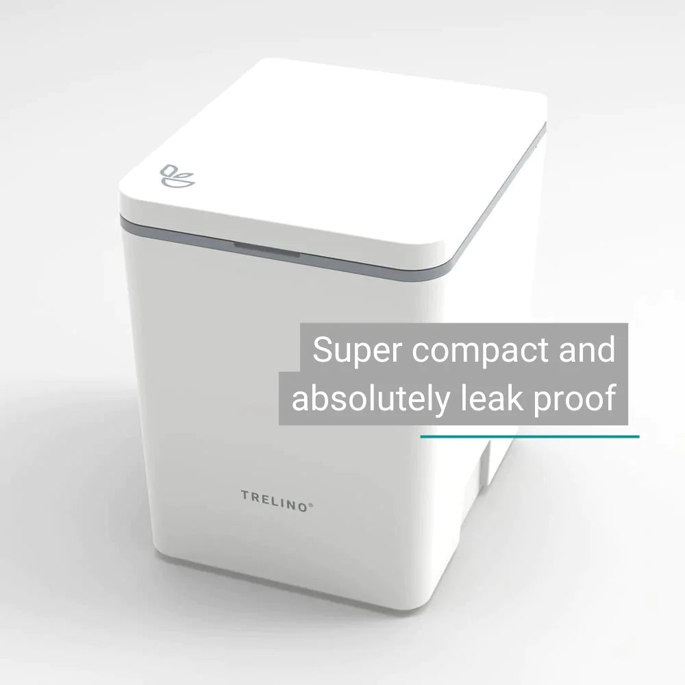 Trelino Evo L Portable Composting Toilet (White or Dark Gray)