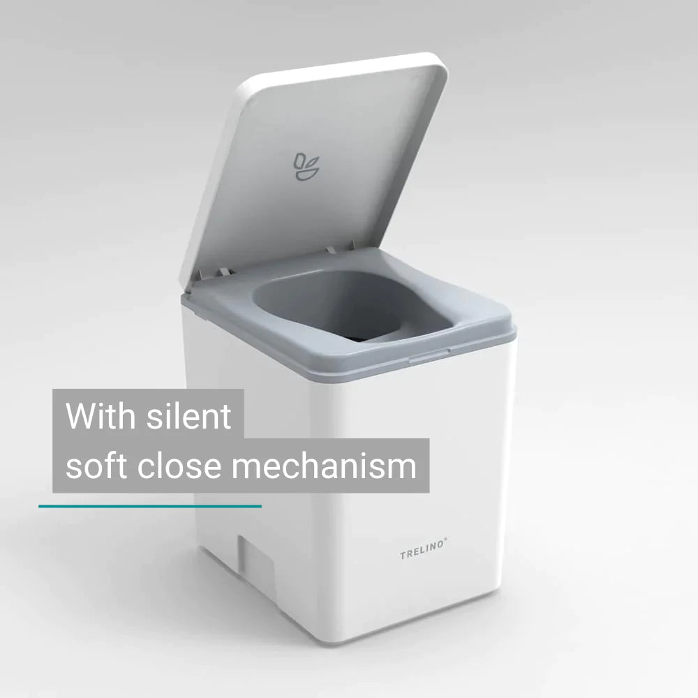 Trelino Evo L Portable Composting Toilet (White or Dark Gray)