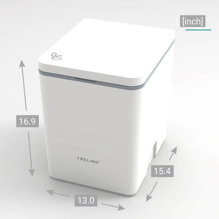 Trelino Evo L Portable Composting Toilet (White or Dark Gray)