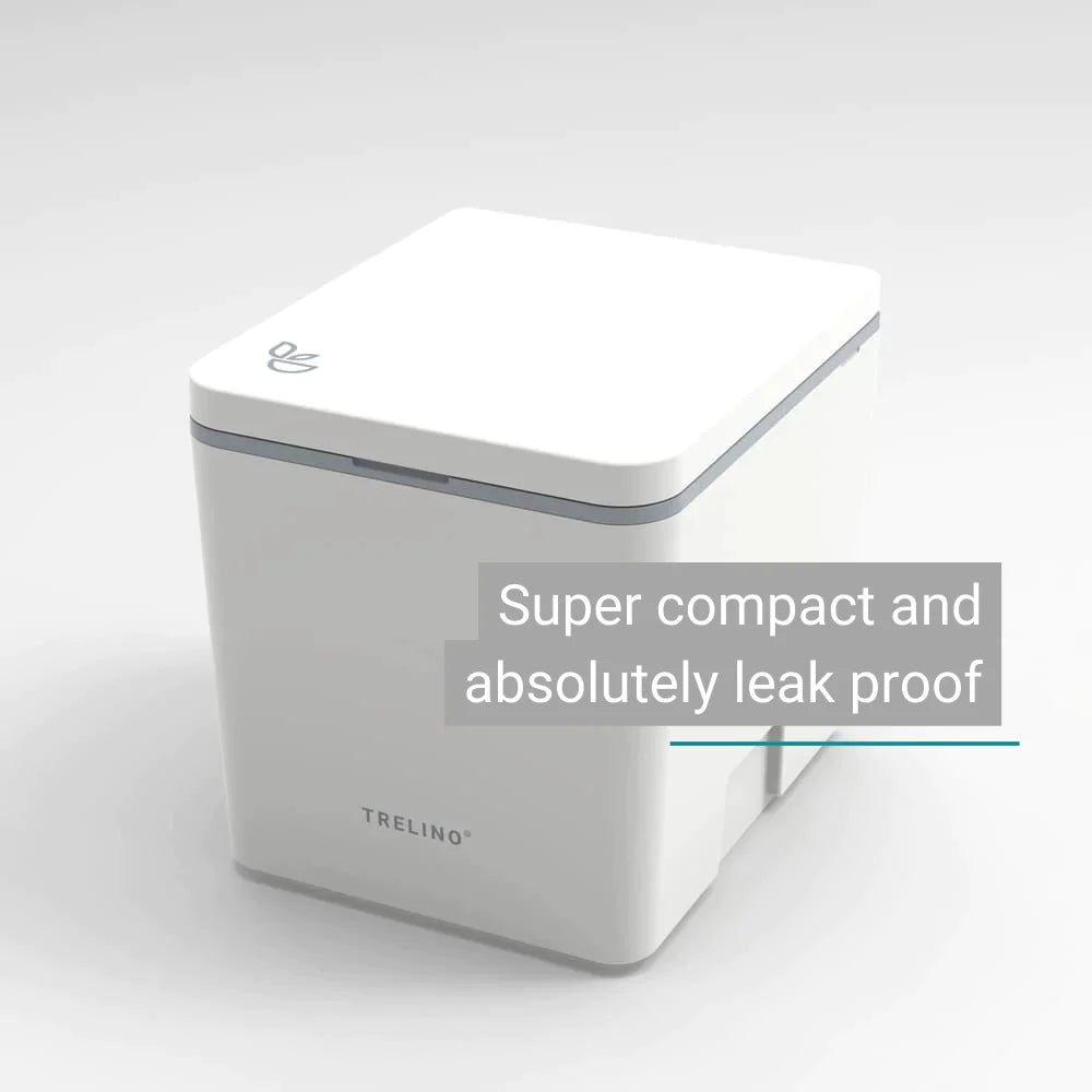 Trelino Evo M Portable Composting Toilet (White or Dark Gray)