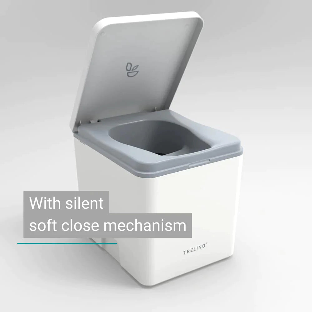 Trelino Evo M Portable Composting Toilet (White or Dark Gray)