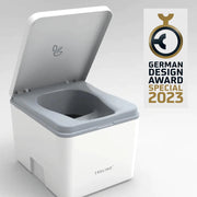 Trelino Evo S Portable Composting Toilet (White or Dark Gray)