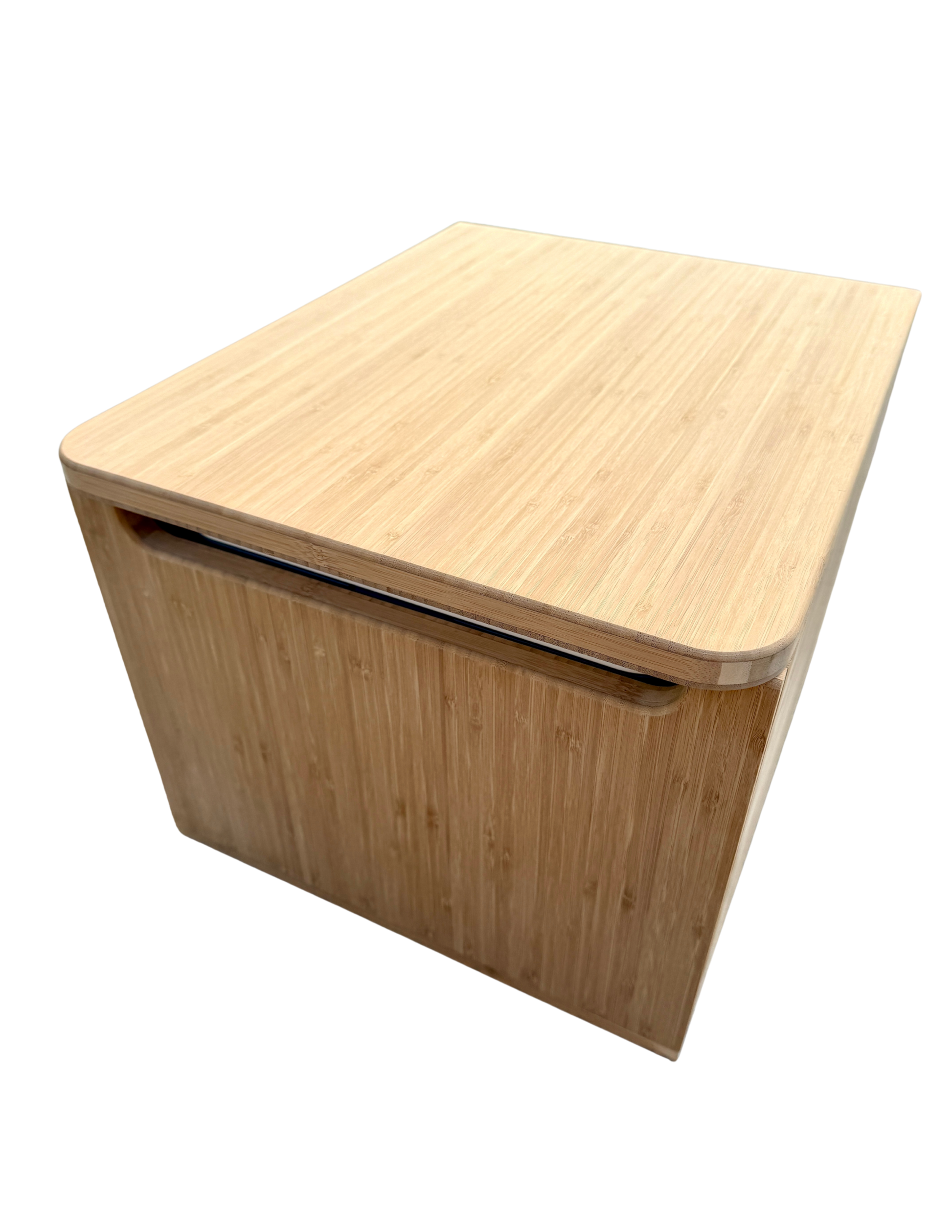 Bamboo Lift Top Cabinet For Trelino EVO Toilets - Flat Pack Kit