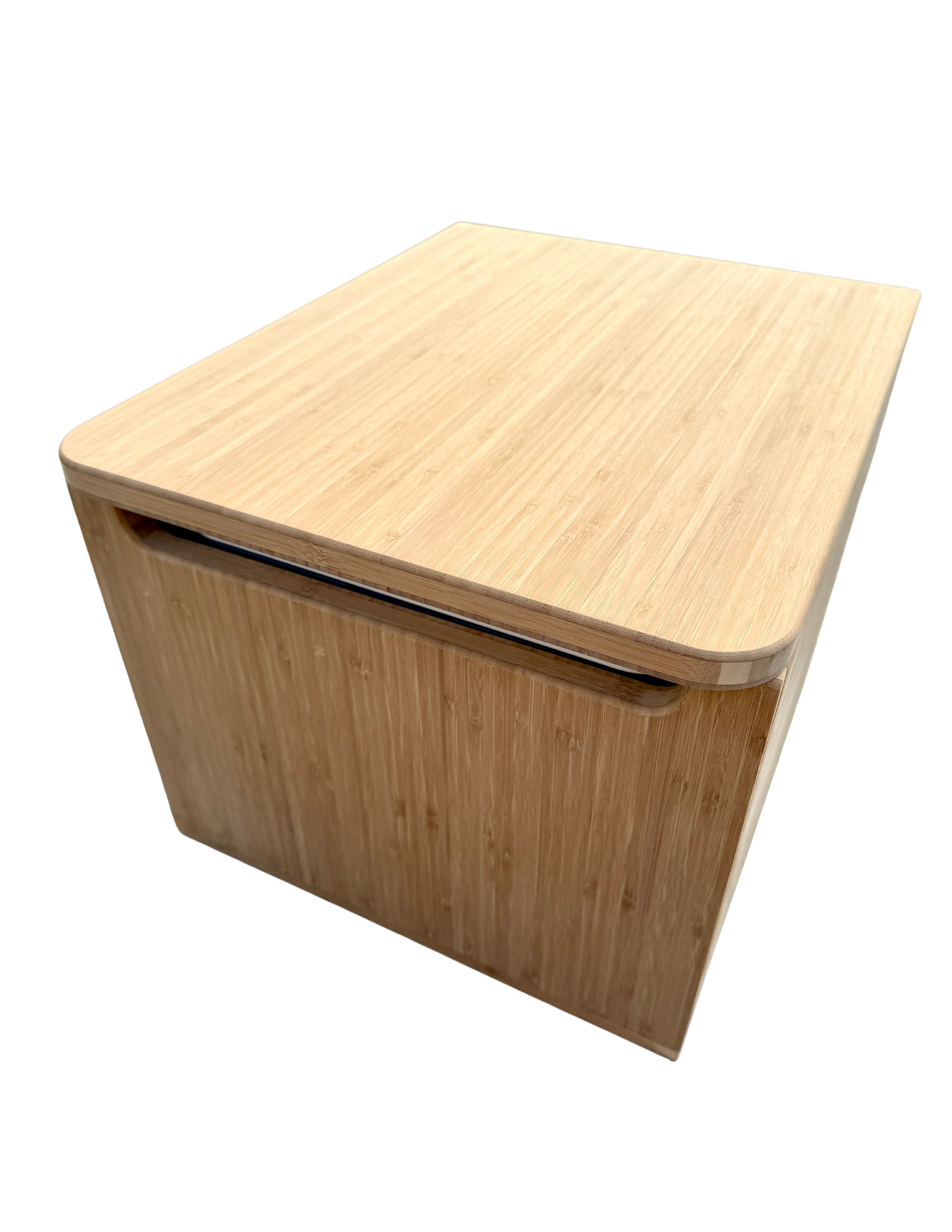 Bamboo Lift Top Cabinet For Trelino EVO Toilets - Flat Pack Kit