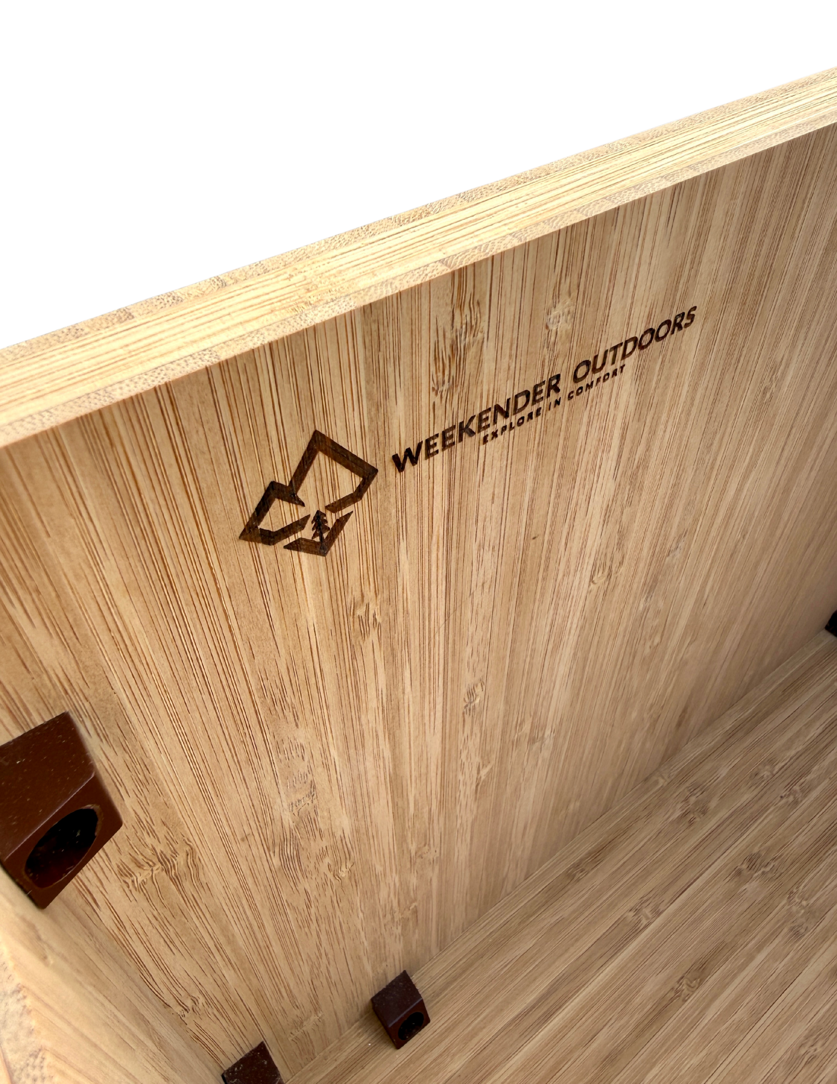 Bamboo Lift Top Cabinet For Trelino EVO Toilets - Flat Pack Kit