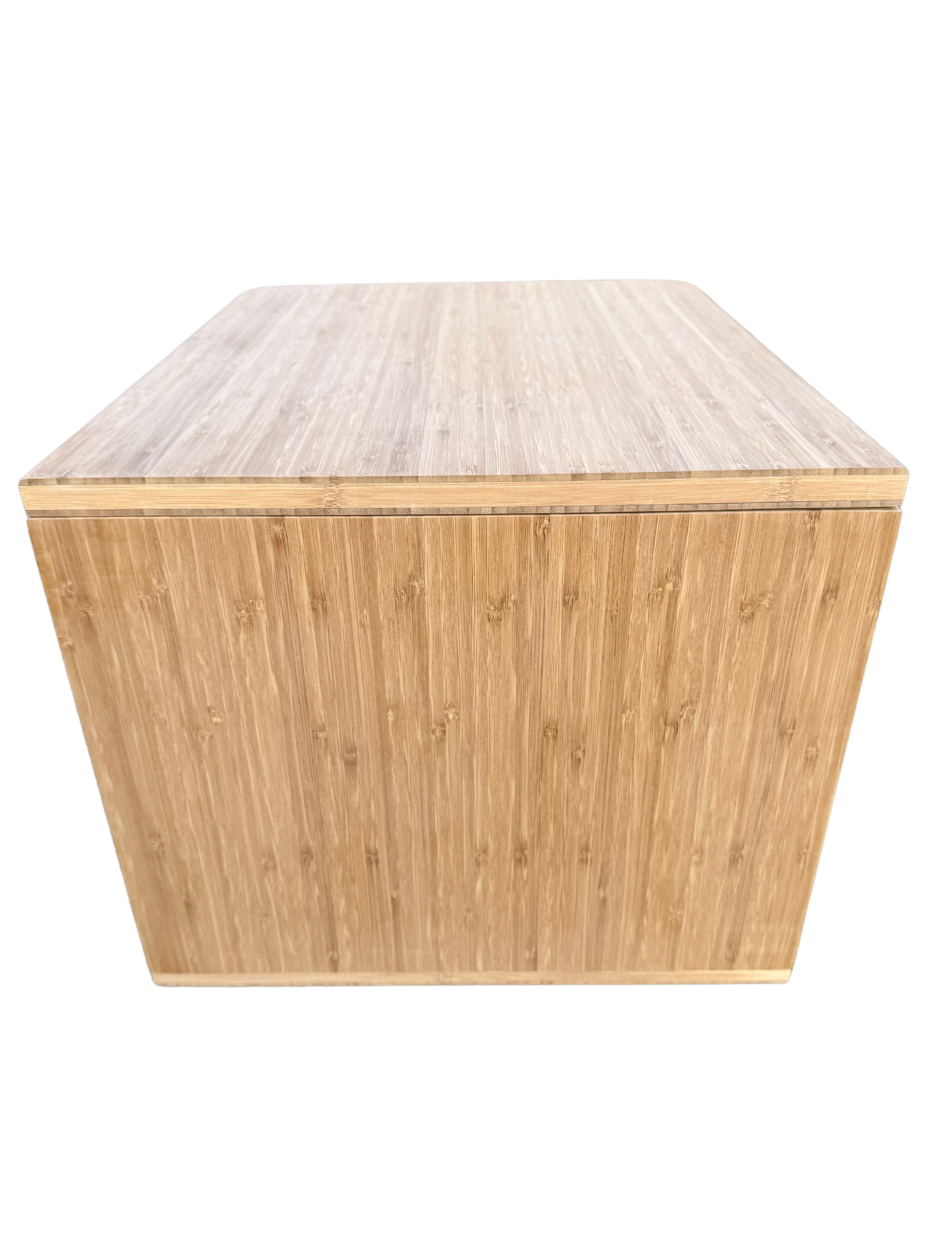 Bamboo Lift Top Cabinet For Trelino EVO Toilets - Flat Pack Kit