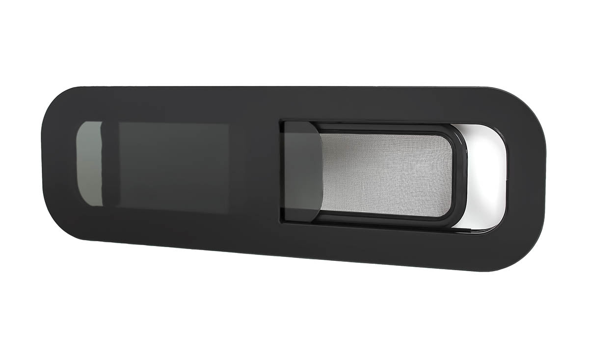 AM Auto  - Universal - Driver Side - Bunk Window - Half Slider w/ Screen - 30 3/4" x 9 1/2"