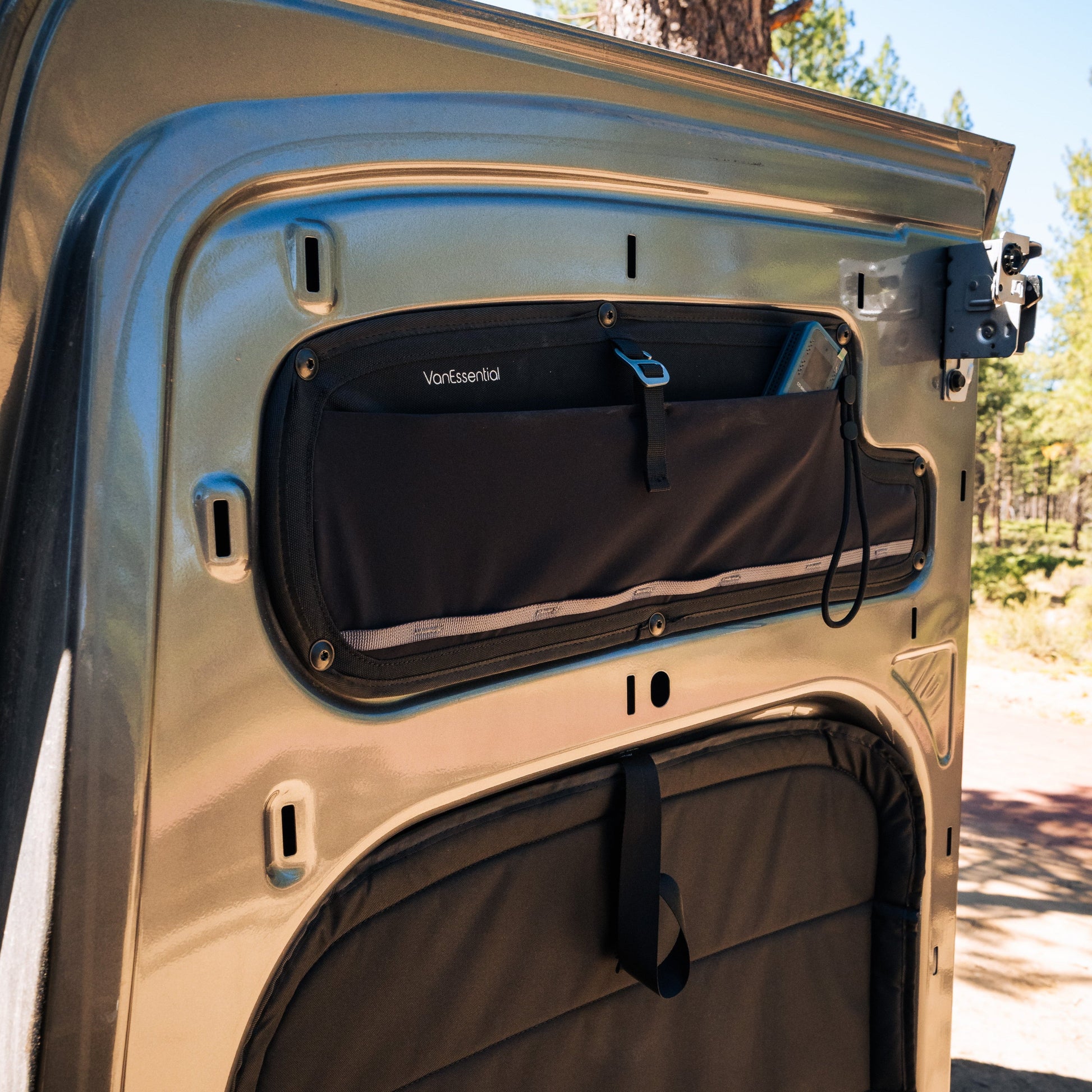 VanEssential Ford Transit Rear Door Storage Panels (Pair) - Upper