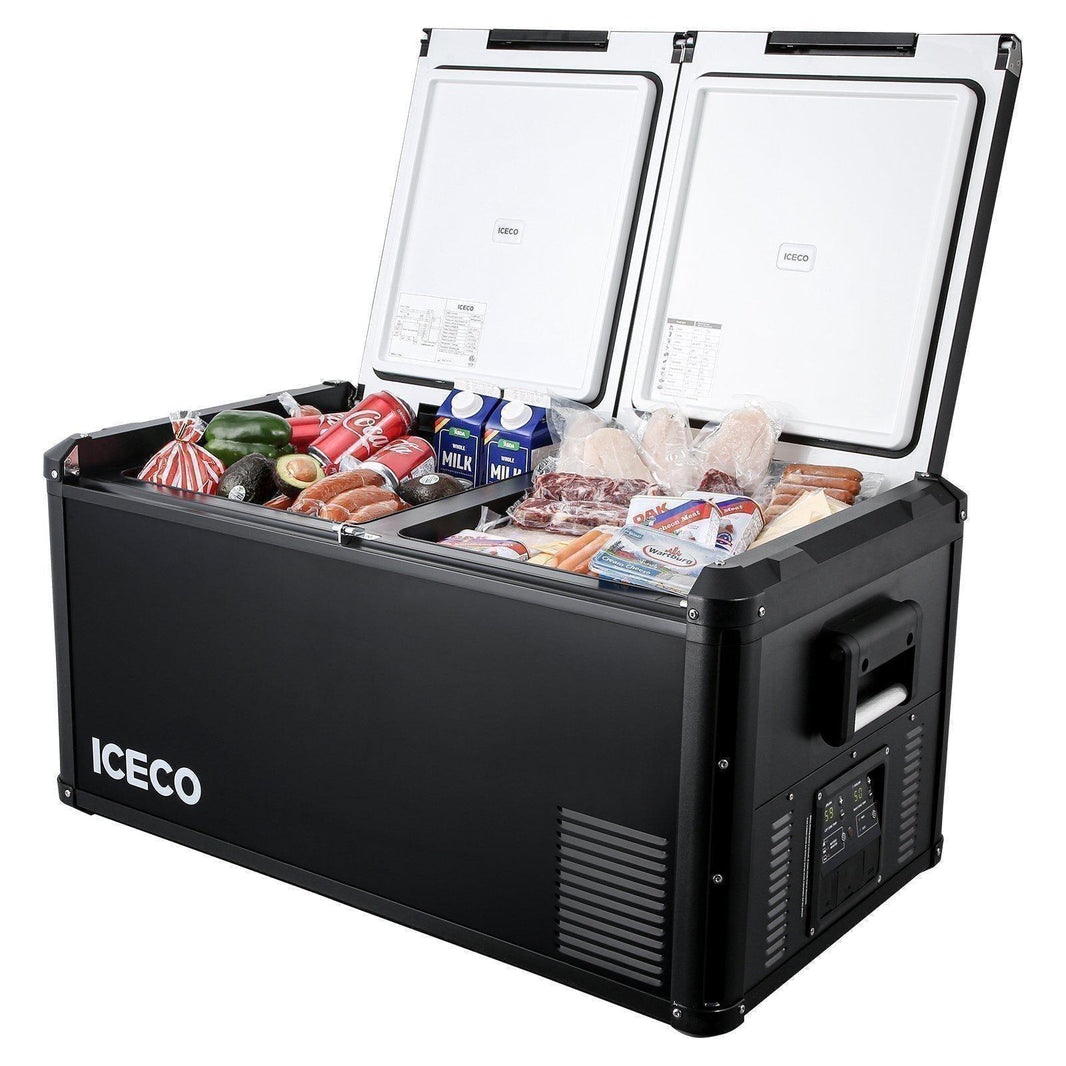 ICECO VL90ProD 12/24V Dual Zone Portable Refrigerator Freezer 90L
