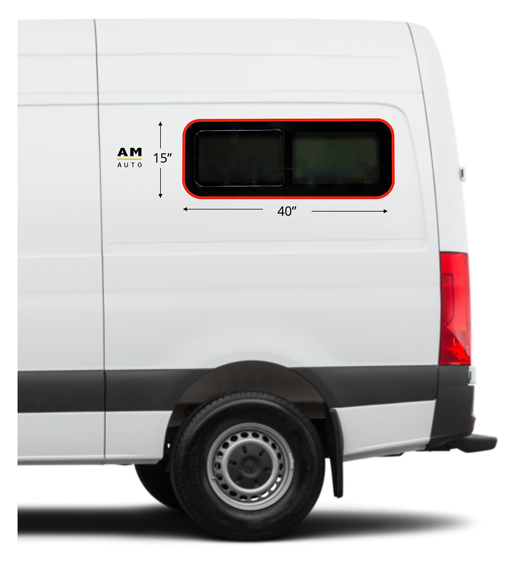 VanEssential AM Auto (AMA) Bunk Window Covers