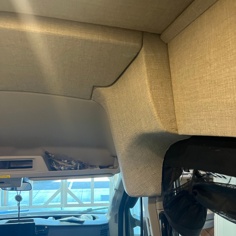 Ford Transit High Roof Front Trim Kit - B-Pillars & Bulkhead