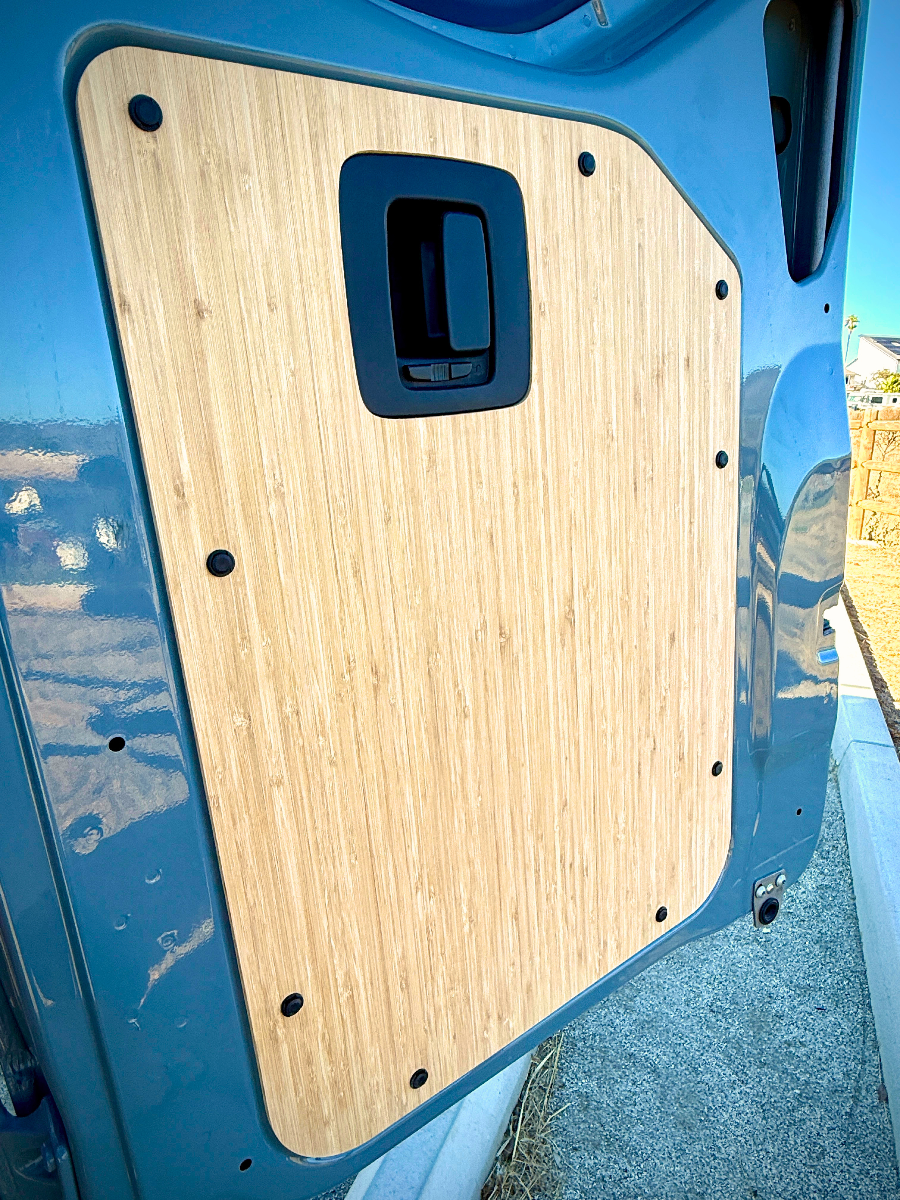 Mercedes Sprinter Lower Rear Door Panels (Pair) – Bamboo (2019+)