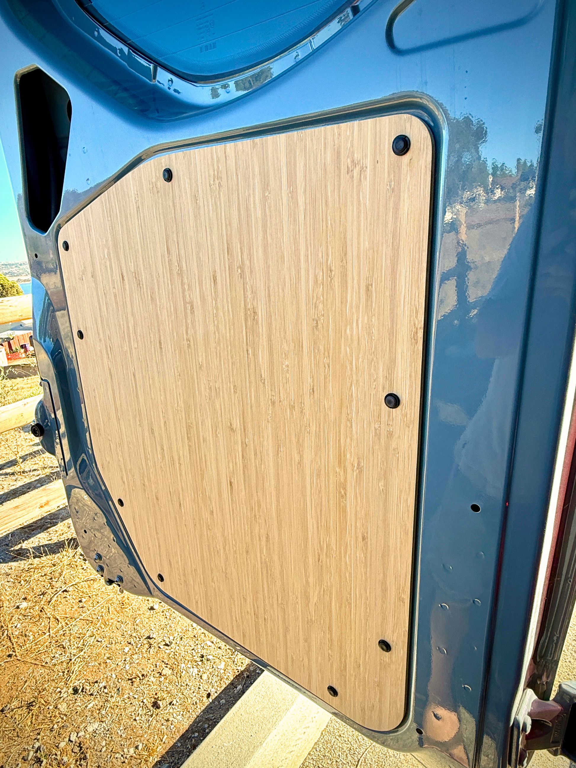 Mercedes Sprinter Lower Rear Door Panels (Pair) – Bamboo (2019+)