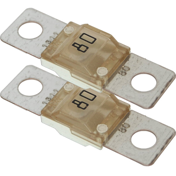 Blue Sea Systems 5143 – 80 Amp MAXI Fuse, Silver-Plated Blades, Blown-Indicator Window, 1-Pack
