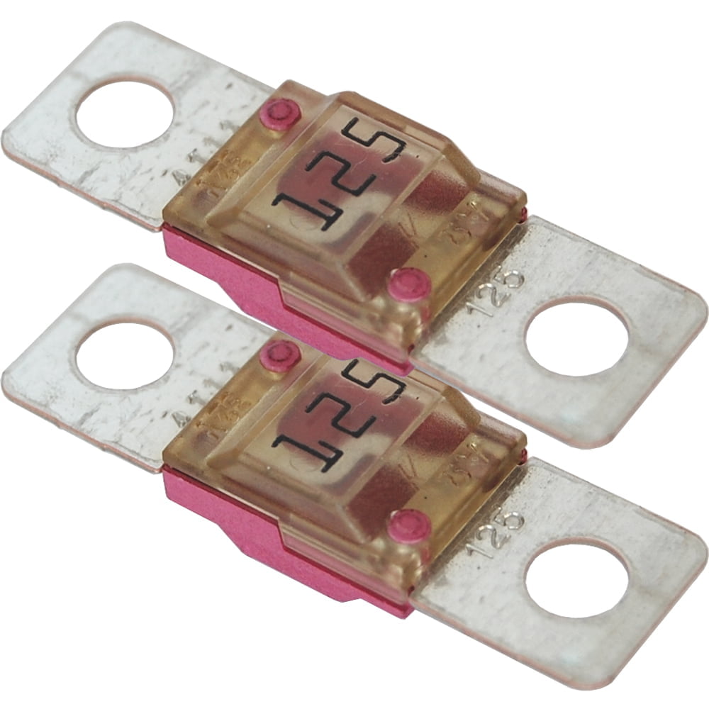 Blue Sea 125 Amp MIDI Fuse (2-Pack)