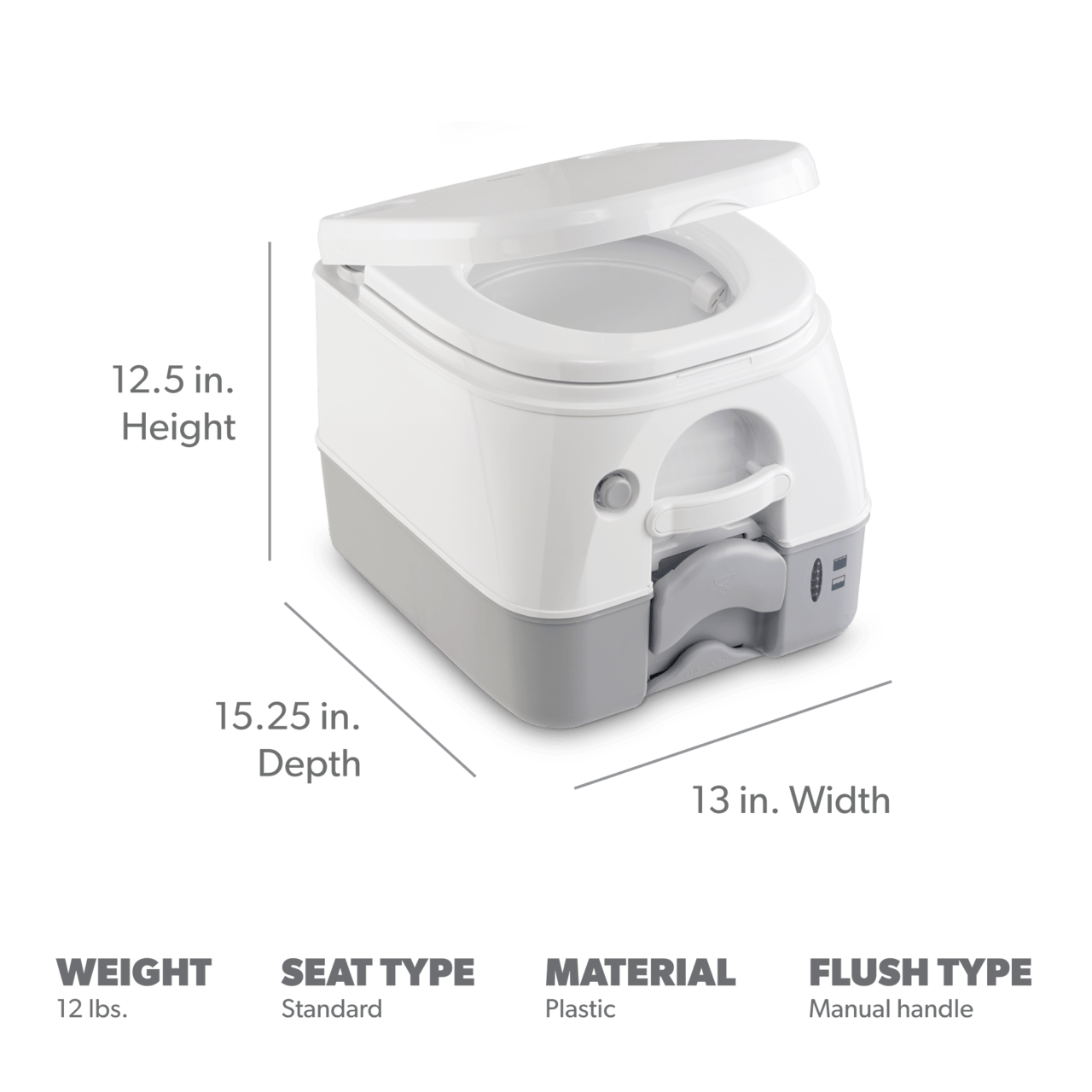 Dometic 972 Portable Cassette Toilet