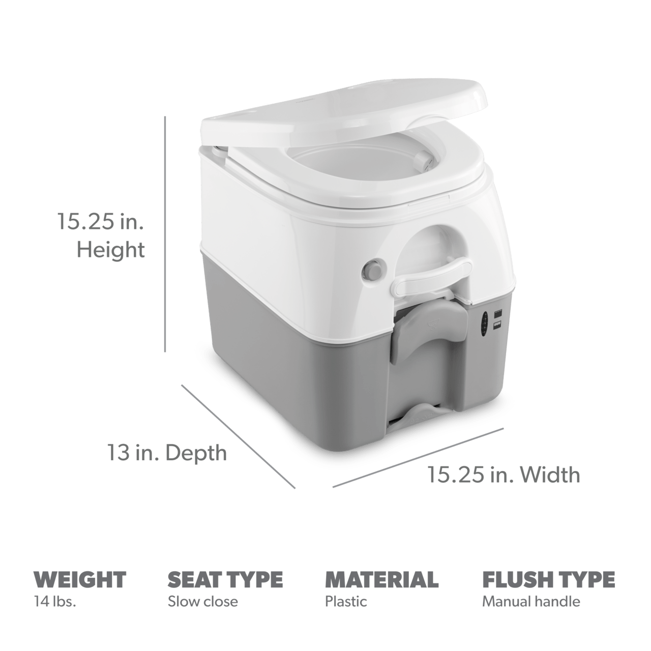 Dometic 976 Portable Cassette Toilet