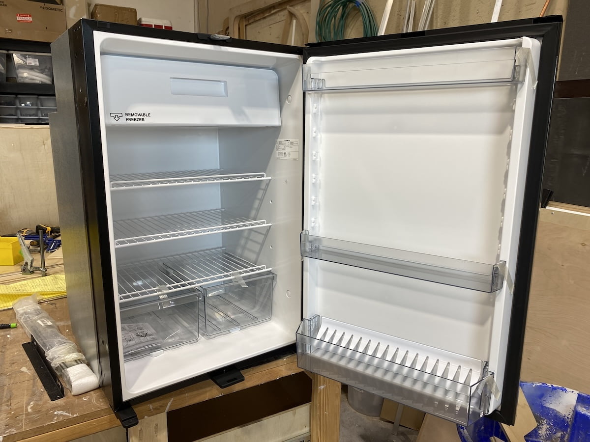 Dometic NRX-130C Refrigerator - 4.6 cu ft - Dark Grey Finish