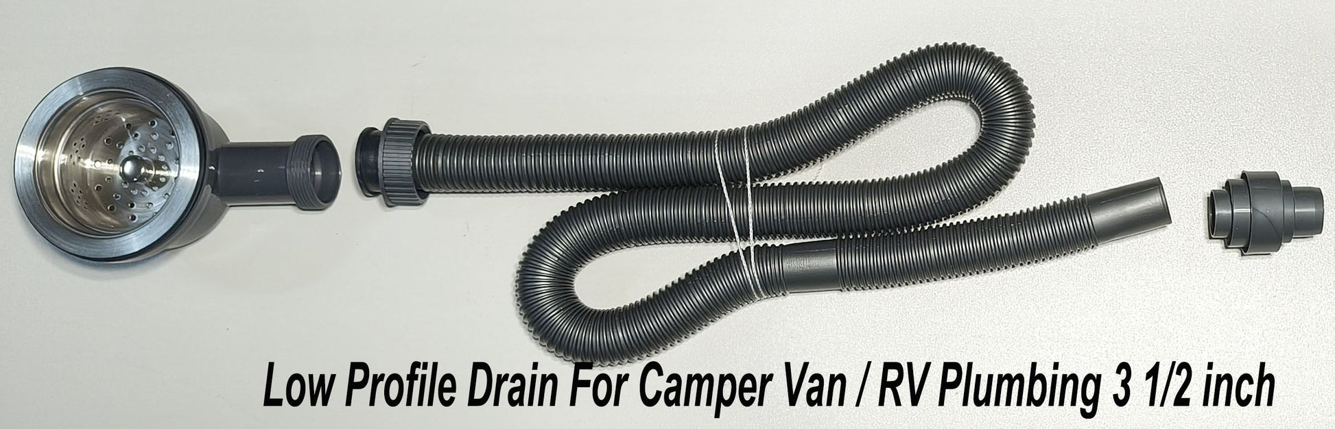 Tec Vanlife Low Profile Drain Kit 3-1/2"